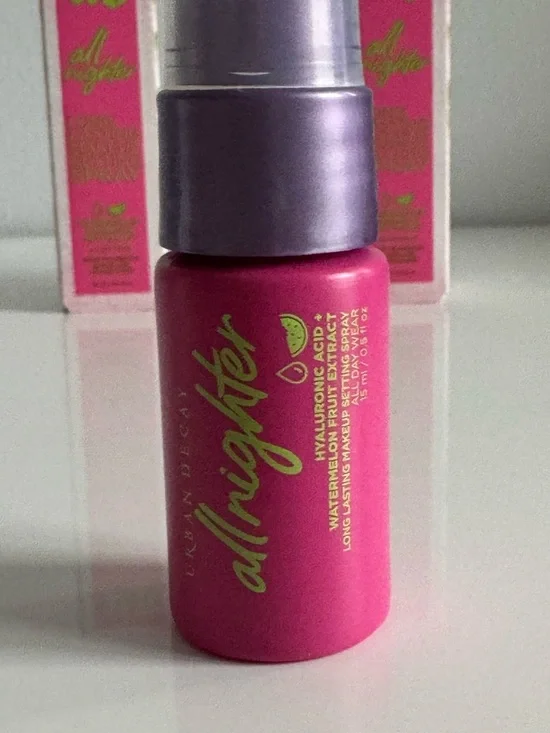 Urban Decay All Nighter Long Lasting Makeup Setting Spray Mini Duo - Watermelon - Picture 12 of 16